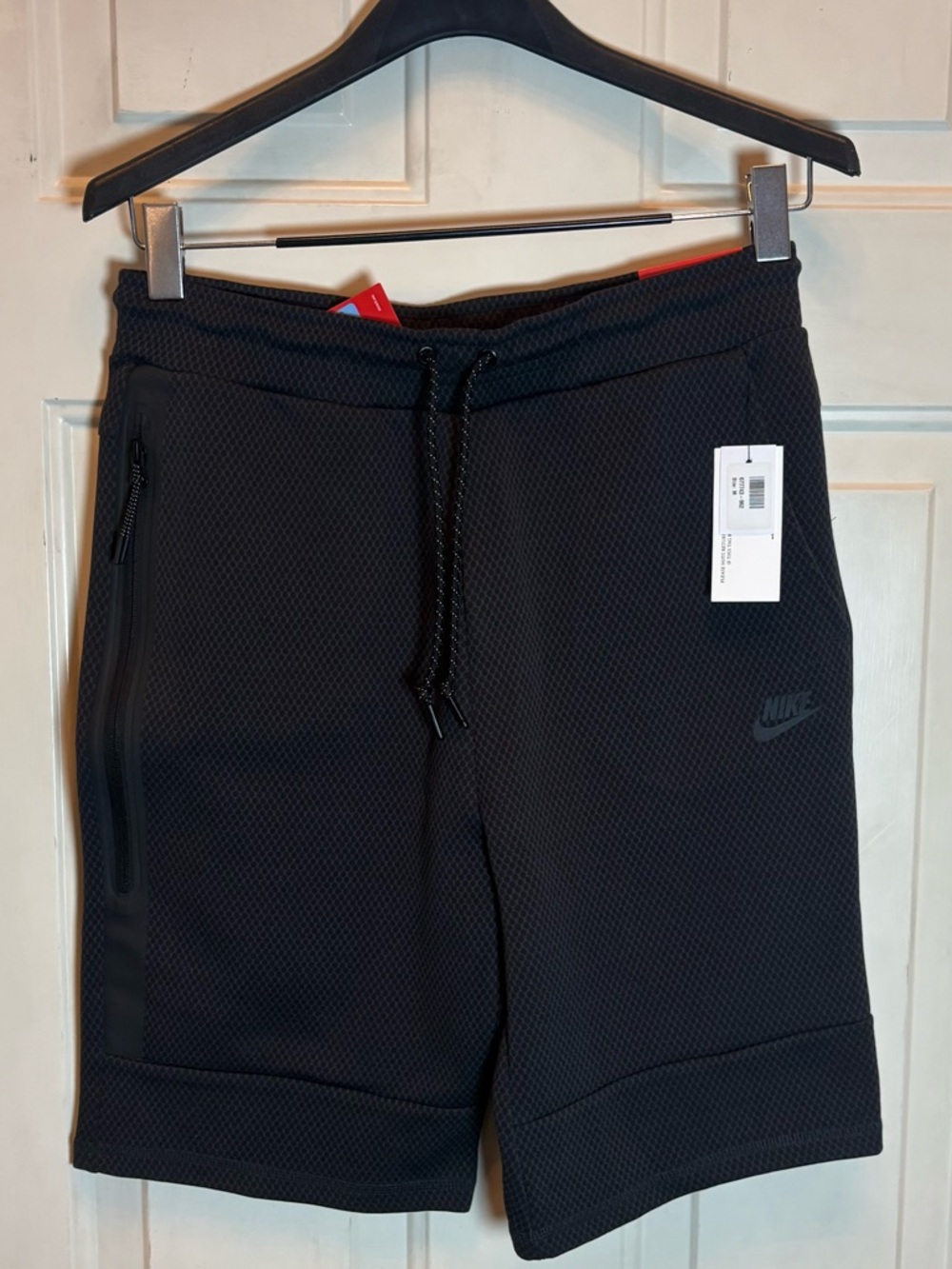 Nike Black Textured Performance Shorts